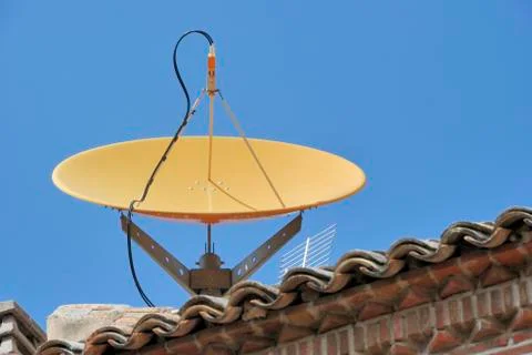 Satellite dish Stock Photos