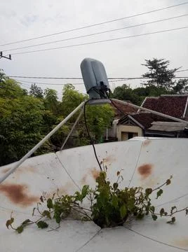 Satellite dish Stock Photos