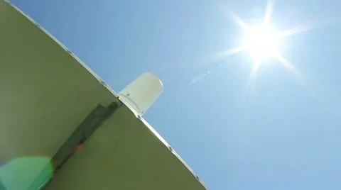 Satellite Dish Sun Stock Footage 11765669