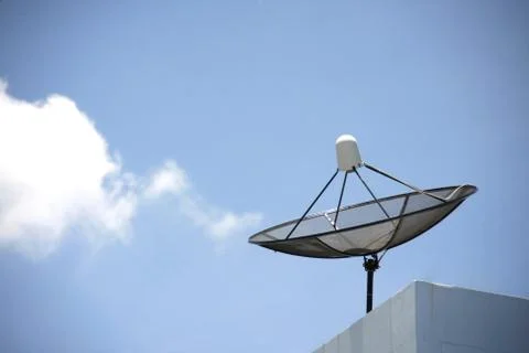 Satellite dishes Stock Photos