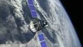 Satellite Fly By HD Footage