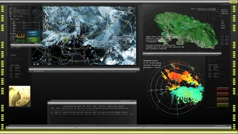 Satellite HD Stock Footage 94689122