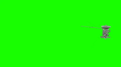 Satellite Hovering Stock Footage 30254392