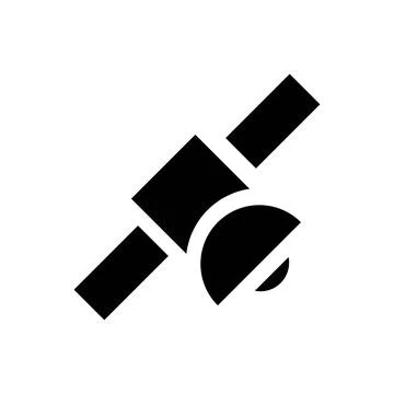 Satellite Icon Design Premium Vector Template. vector template EPS 10 Stock Illustration