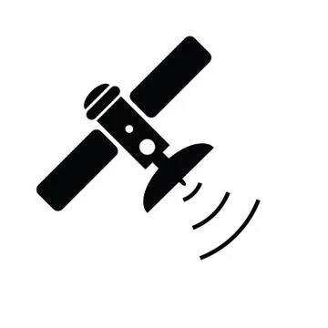 Satellite icon Illustrazione stock