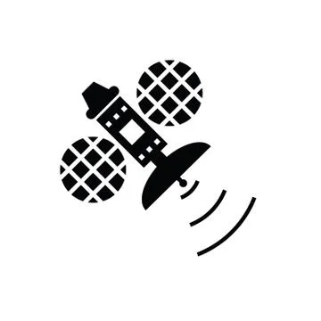 Satellite icon Stock Illustration