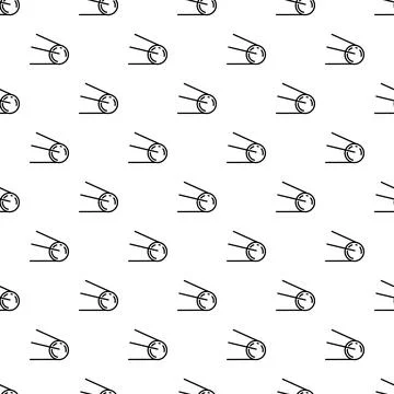 Satellite icons creating a repeating seamless pattern Stock Illustration