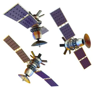Satellite Stock Illustration
