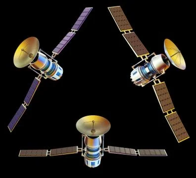 Satellite Illustrazione stock