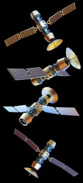 Satellite Illustrazione stock