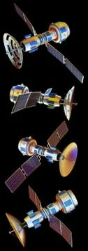Satellite Stock Illustration