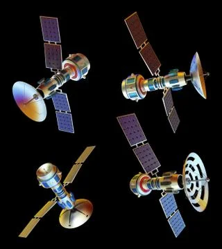 Satellite Illustrazione stock