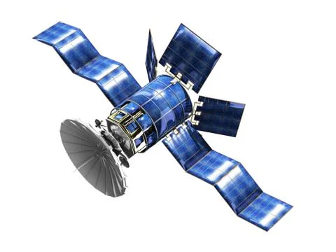 Satellite Stock Illustration