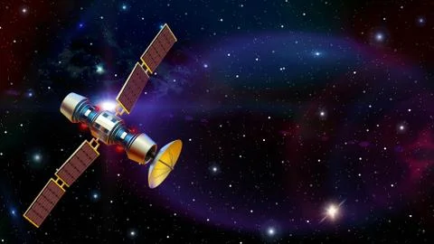 Satellite Illustrazione stock