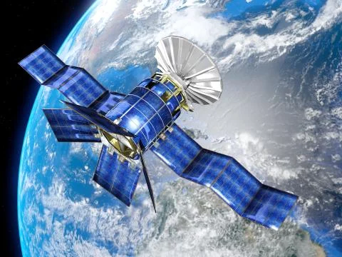 Satellite Stock Illustration