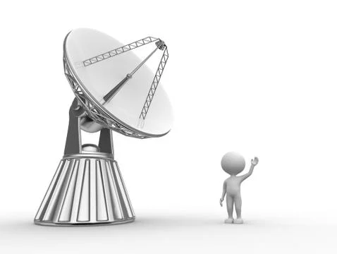 Satellite Stock Illustration