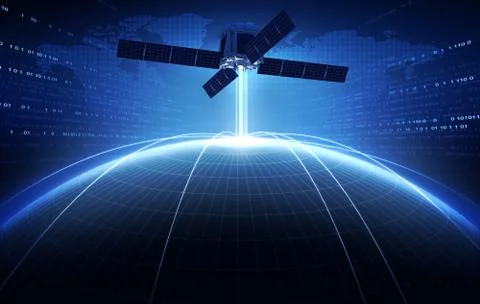 Satellite Stock Illustration