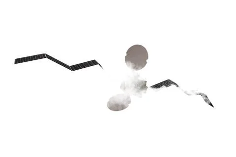 Satellite Stock Illustration