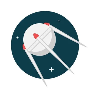 Satellite Stock Illustration