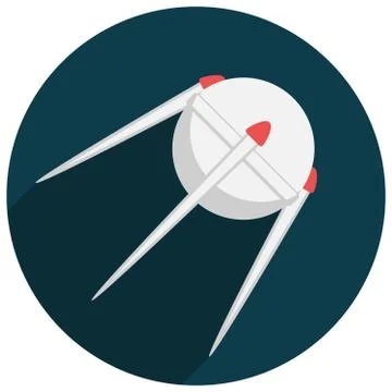 Satellite Stock Illustration