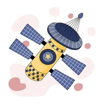 Satellite  Illustrazione stock