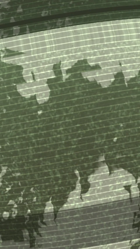Satellite Image Showcasing Farm Landscape Techniques, Highaltitude Imagery Stock Footage 324878595