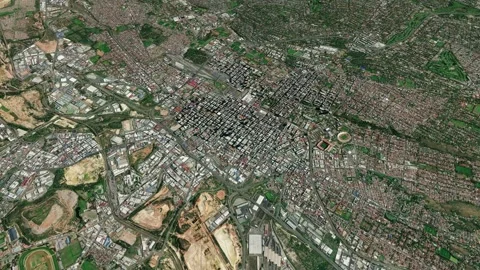Johannesburg Map And Johannesburg Satellite Image 1680x1050