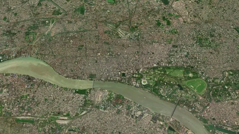 Satellite Kolkata map background loop. S... | Stock Video | Pond5