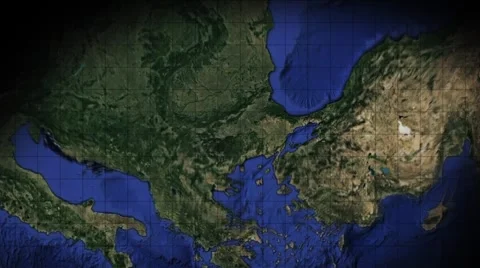 Satellite Logo After Effects stock