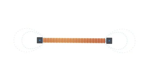 Satellite Magnetorquer Stabilization Rod with Pulsing Electromagnetic Field.. Видео 346006968