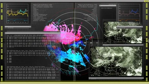 Satellite Mapping 1 Stock Footage 94688935