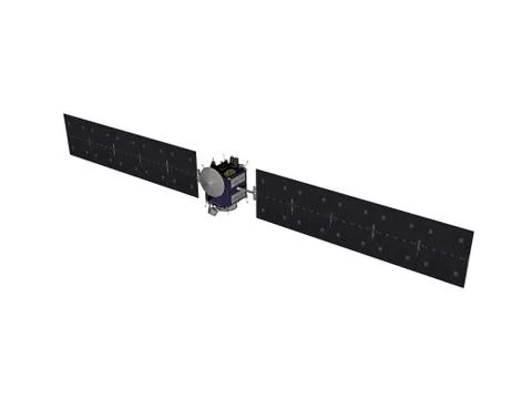 Satellite orbits around the Earth for observation Stock Illustration