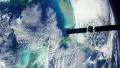 Satellite passes Earth world planet sci fi in silhouette 4k 4k or 4k+ Resolution