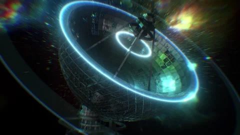 Satellite Signals Video stock 273696132