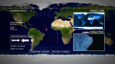 Satellite surveillance Stock Footage 29169232