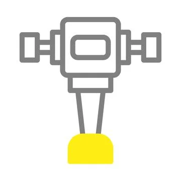 Satellite Tracking Device. Concept of Space Exploration and Navigation. Illustrazione stock