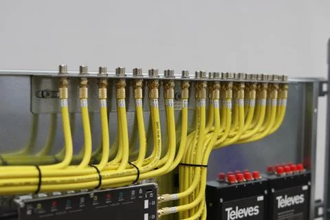Satellite TV for installation. Stock Photos