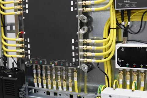 Satellite TV for installation. Stock Photos