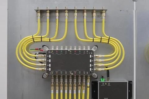 Satellite TV for installation. Stock Photos