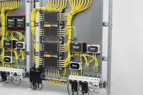 Satellite TV for installation. Stock Photos