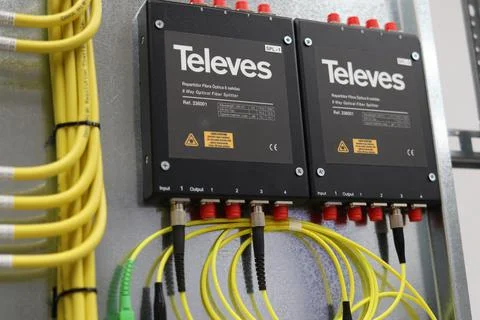 Satellite TV for installation. Stock Photos