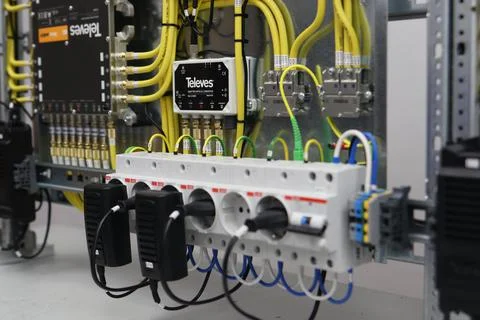 Satellite TV for installation. Stock Photos