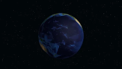 Satellite Zoom Animation From Outer Space to Konya Turkey Stockbeeldmateriaal 346275598