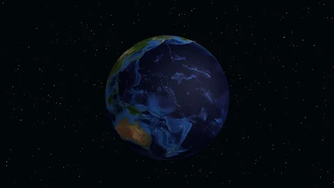 Satellite Zoom Animation From Outer Space to Antalya Turkey Stock Footage 346356638