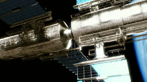 Satellite zoom camera Stock Footage 39384374