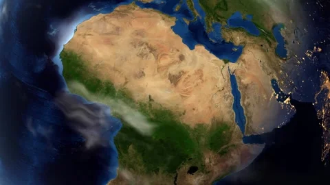 Satellite Zoom From Outer Space to Jaipur India Map Pin Stock Footage 346806562