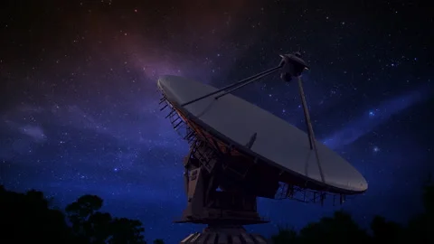 Satellite06 Video stock 137484582
