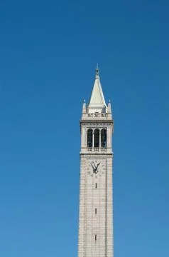 Sather bell tower on berkeley campus. Stock Photos