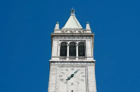Sather bell tower on berkeley campus. Stock Photos