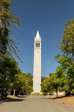 Sather Tower at UC Berkeley Stock Photos